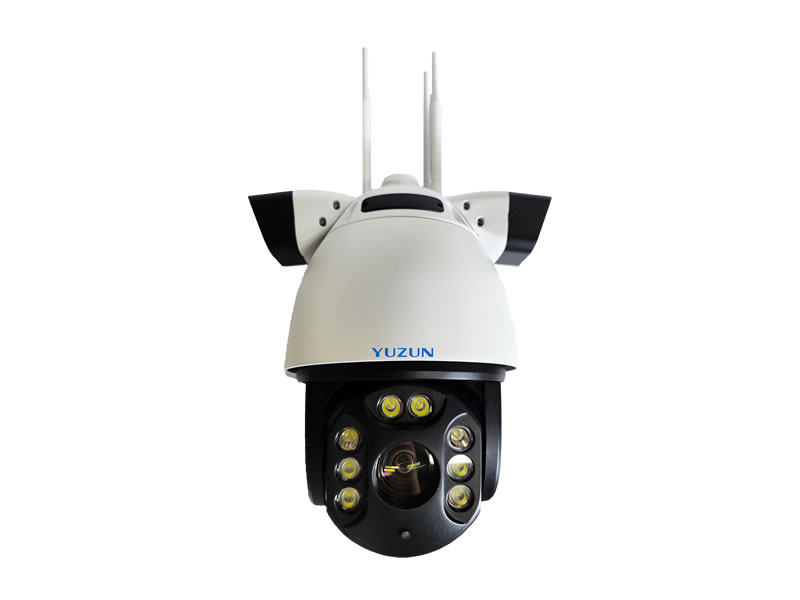 4G AI automatic tracking 5MP three eye intelligent spherical camera